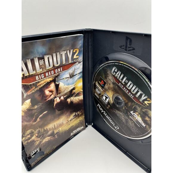 Call of Duty 2: Big Red One PlayStation 2 CIB Tested & Working Free Shipping - Picture 3 of 6
